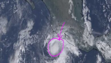 Photo of El huracán Roslyn se fortalece a categoría 4 antes de tocar a Mexico